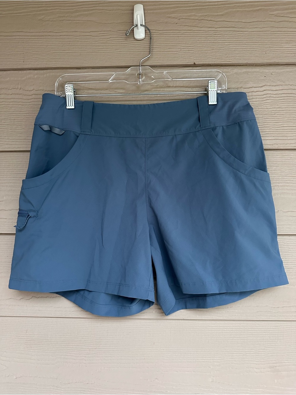 Patagonia Slate-Blue Women's Performance Hiking Shorts